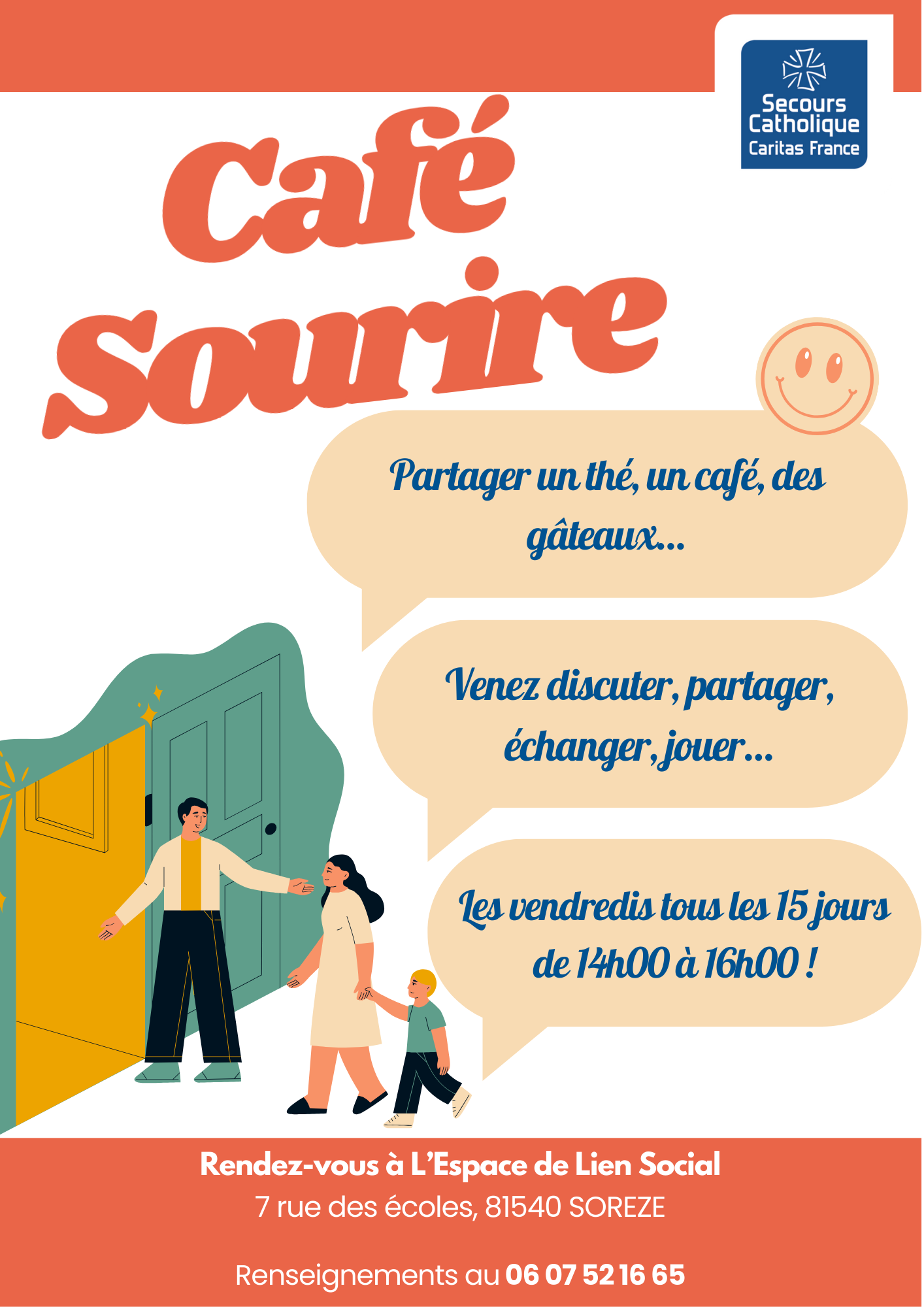 Café sourire SCCF Sorèze