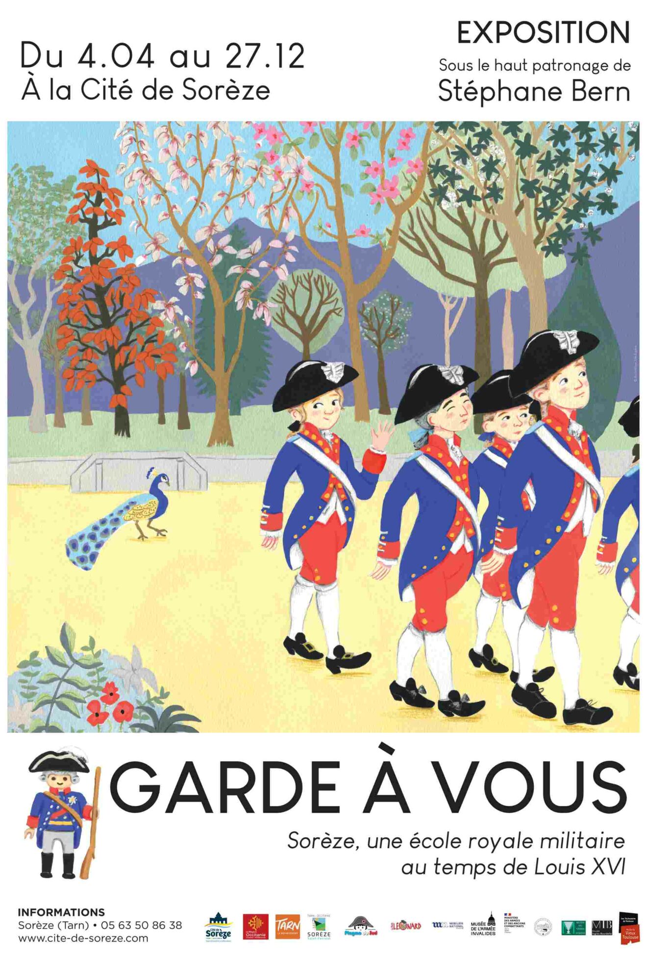 Exposition temporaire ＂Garde à vous＂ - Cité de Sorèze