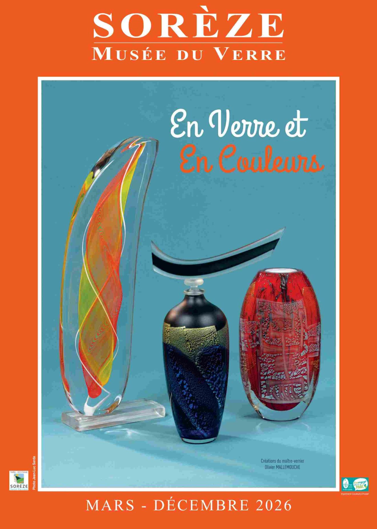 ＂En verre et en couleurs＂ au musée du verre