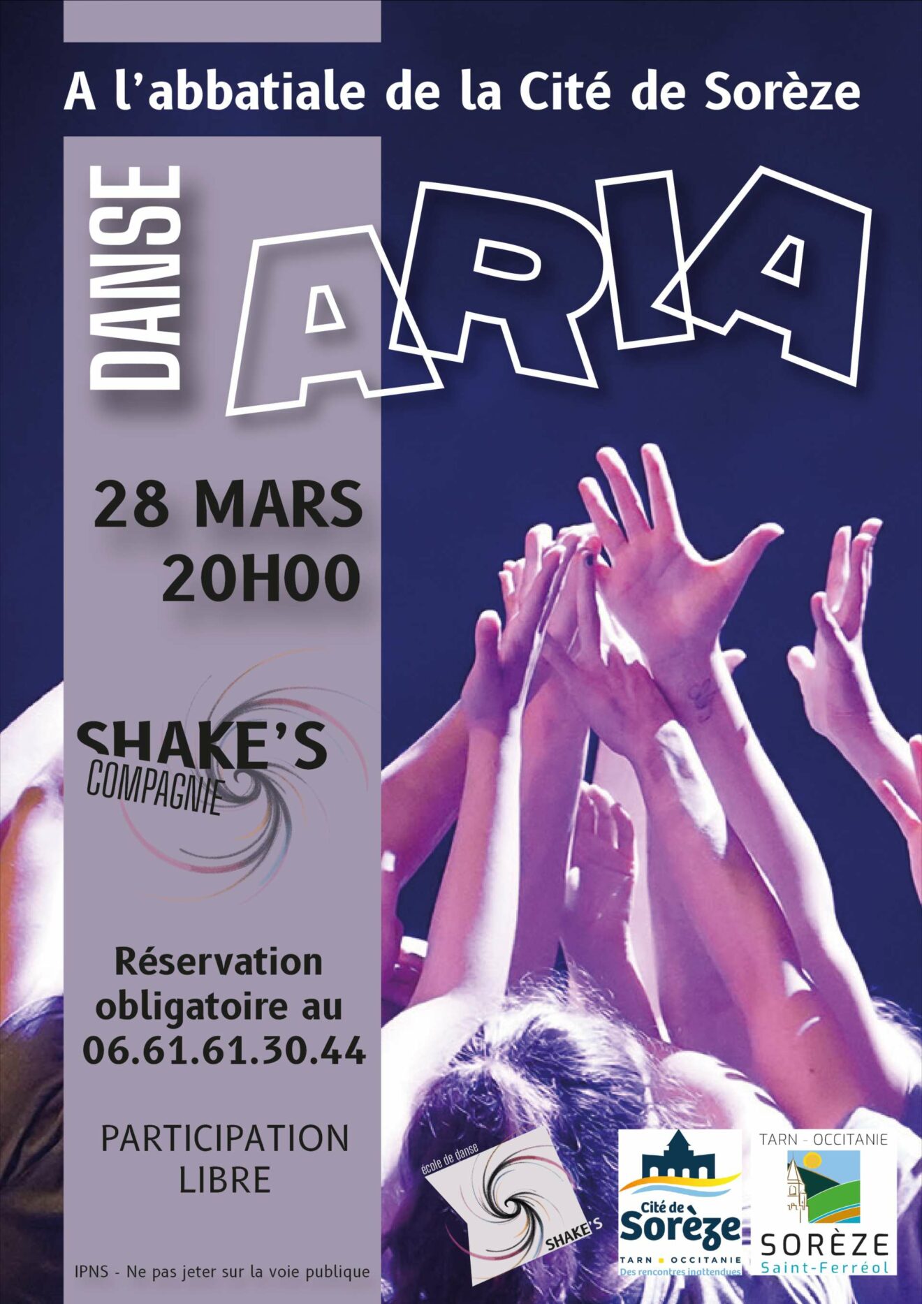 ARIA - Spectacle de danse - Compagnie Shake's