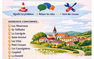 Référents de Hameaux : des volontaires !