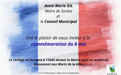 Cérémonie de commémoration du 8 mai 1945
