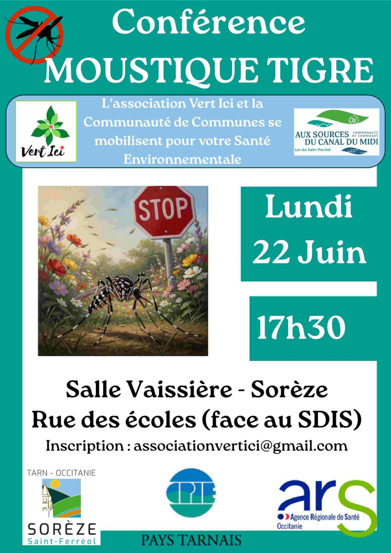 Conférence sur les moustiques tigres