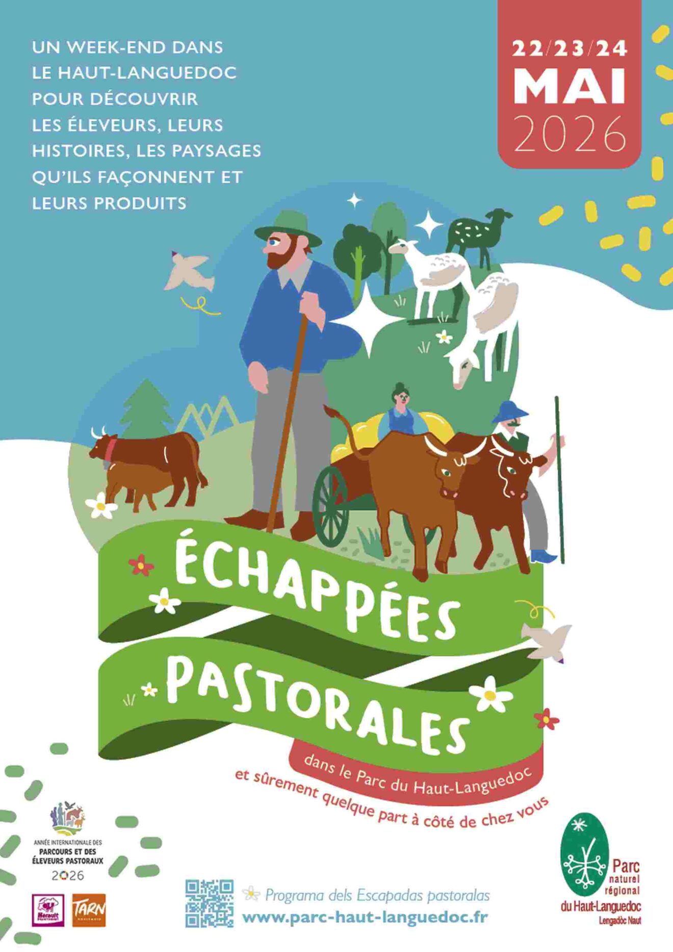 Les échappées pastorales - 22 au 24 mai