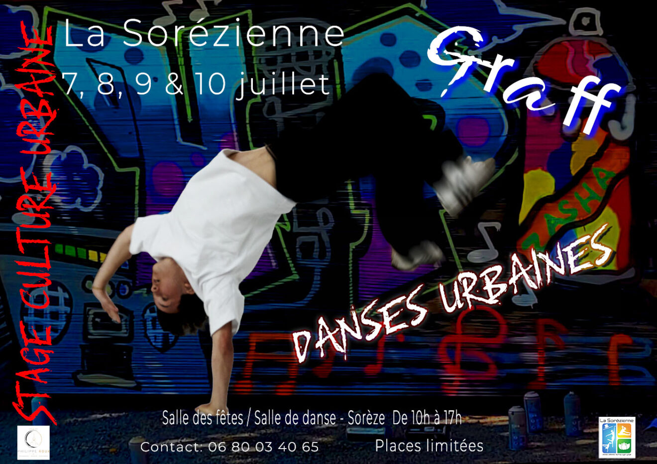 La Sorèzienne - stage culture urbaine - du 7 au 10 juillet 2026